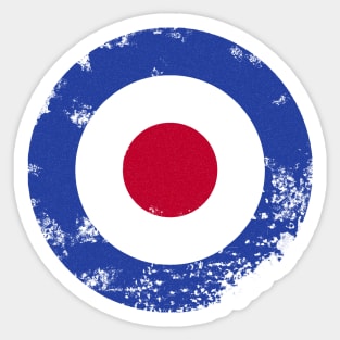 Vintage Mod Target Sticker